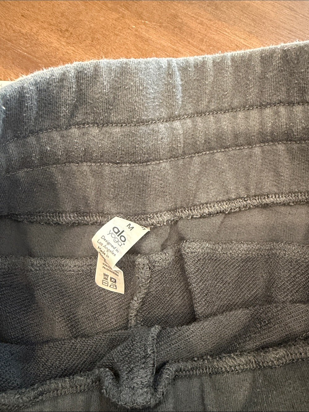ALO Yoga women's Slate Gray Jogger Sweatpants - Picture 2 of 4